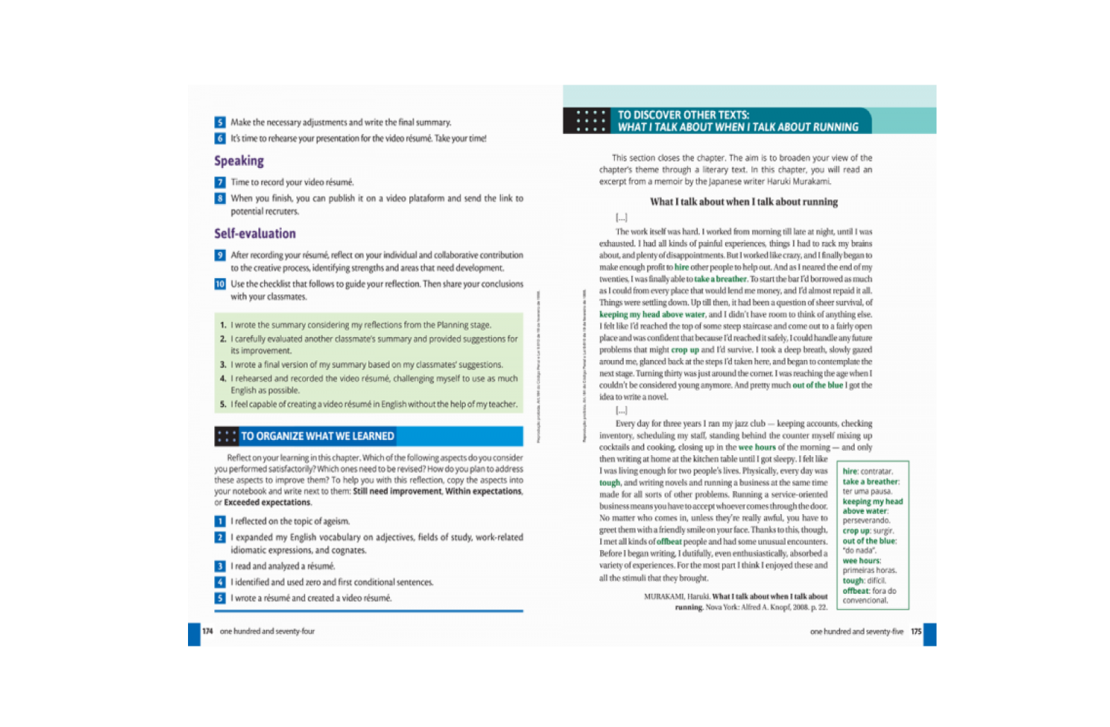 Para descobrir outros textos. Finaliza o trabalho do capítulo ampliando e diversificando o debate por meio de diferentes textos.