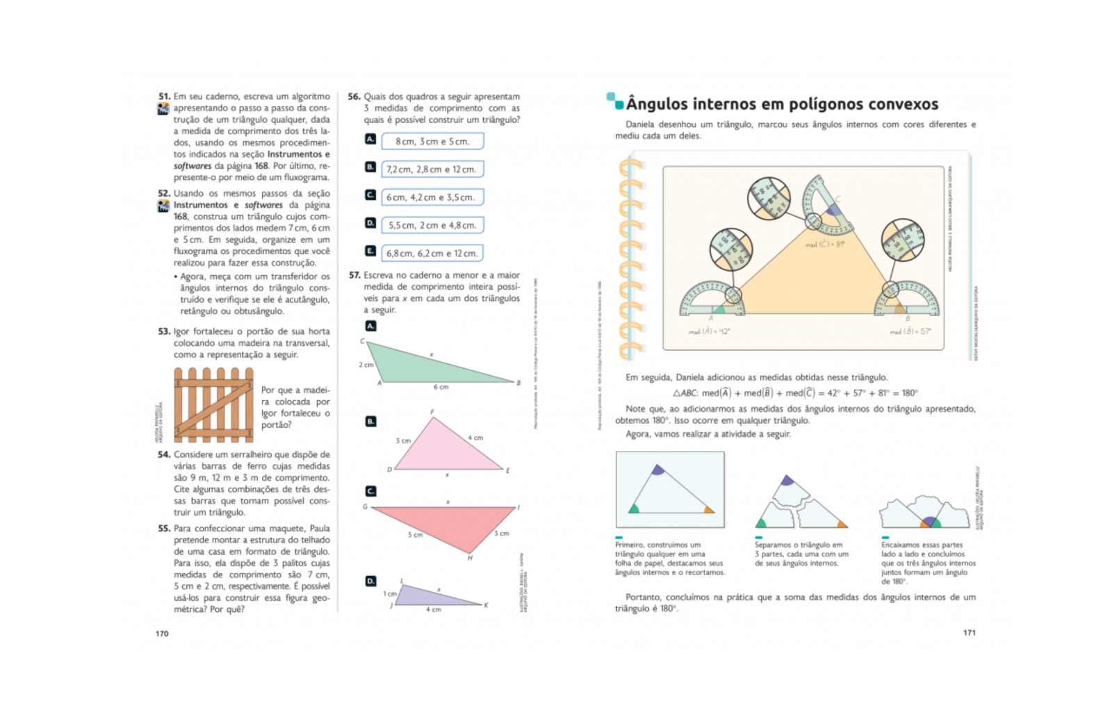 Ângulos internos em polígonos convexos
Introduz o aluno ao estudo do cálculo de ângulos internos em polígonos convexos.