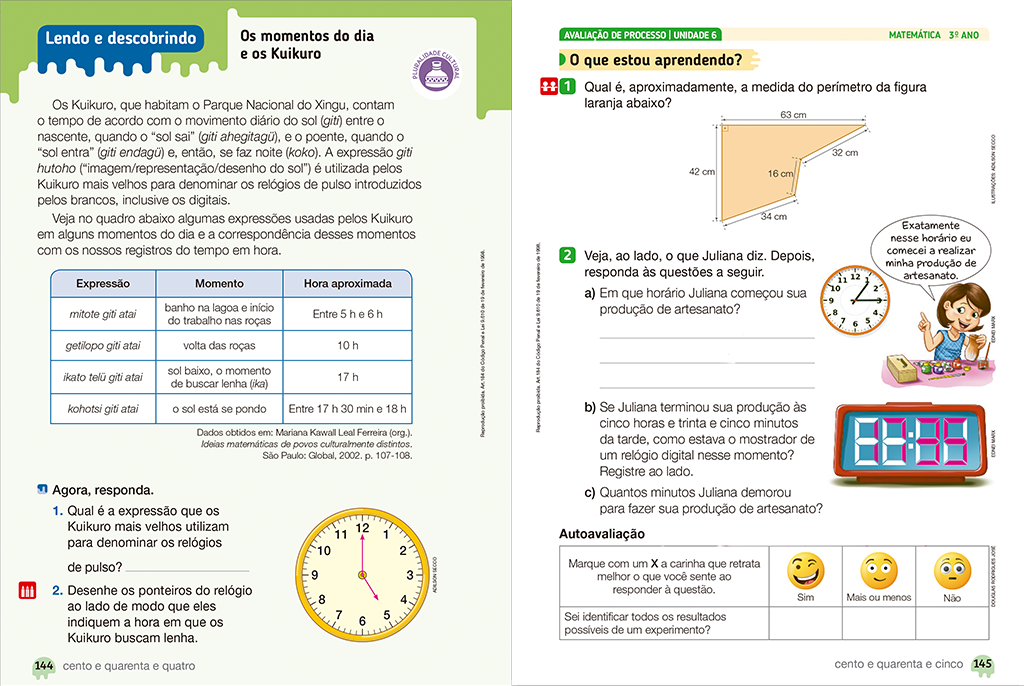 Apresenta ao aluno textos sobre diversos assuntos que dialogam com a Matemática, como saúde, cidadania, meio ambiente, entre outros.