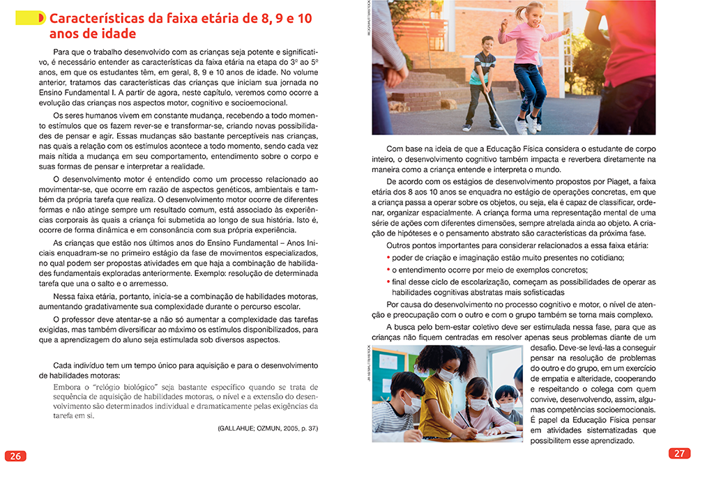Nesta seção, o docente encontra obras e materiais complementares, que aprofundam os temas abordados pela unidade.